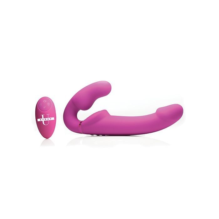 Lot 663: Sportsheets Strap On - Femme Rubber Dildo - Hot Pink