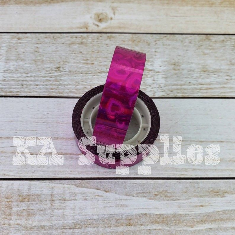 Lot 1037: Tie Her Up Tape - Hen Hot Pink