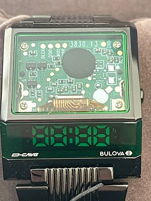 Bulova D-CAVE Digital Watch Brand New Boxed Manufacturer Warrant New. Bulova D-CAVE Digital 