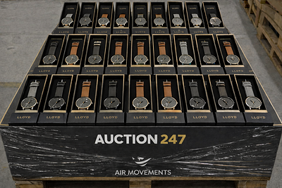 Lloyd London Suede Strap Watches – 411 Units Mixed Colours – Boxed Pallet 
Description
Bulk 