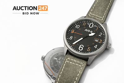 A stylish aviation-inspired wristwatch from AVI-8, created to honour the legendary. A stylish 