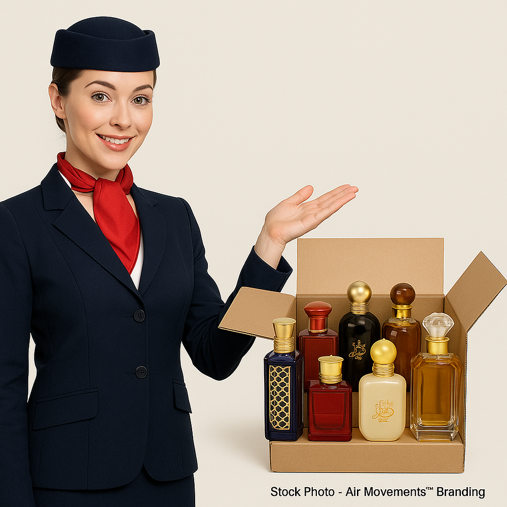 Lot 192: Dubai Perfume Mystery Box 8 Luxury Fragrances