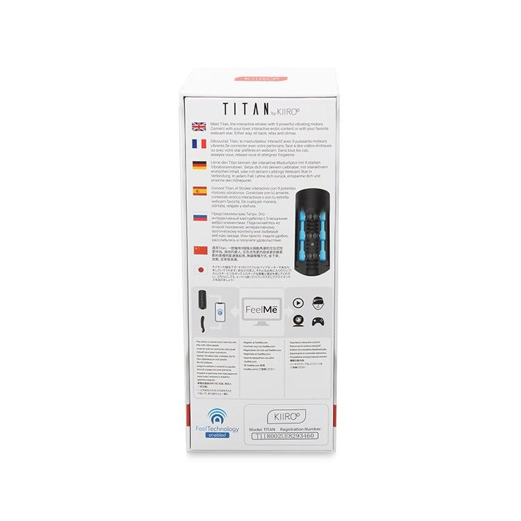 Lot 193: Kiiroo - Titan Interactive Vibrating Stroker