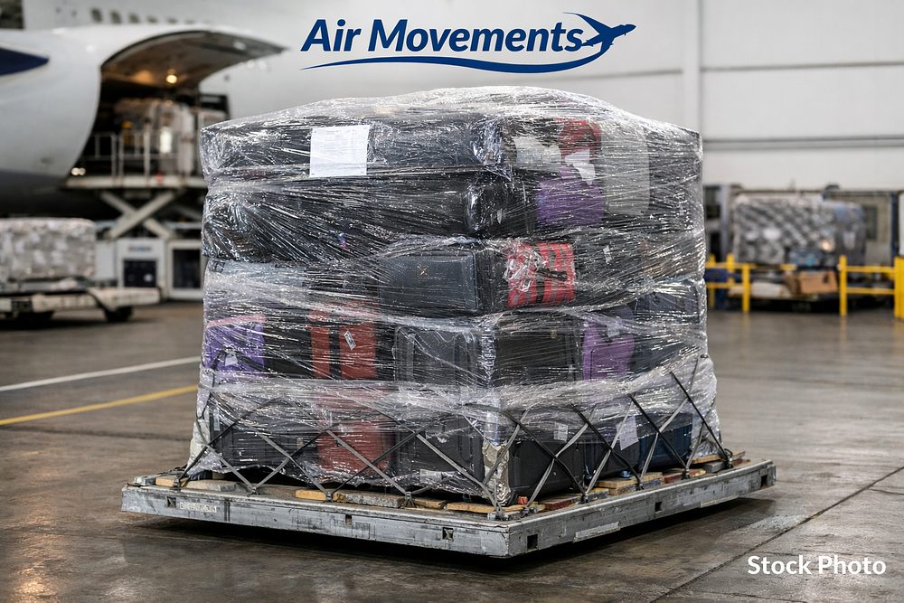 Lot 208: Air Movements Luggage Returns Pallet