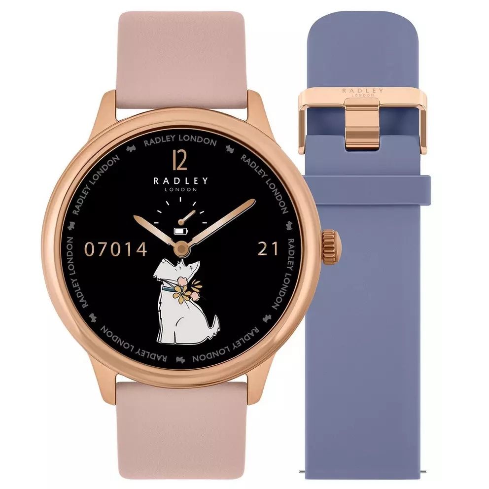 Lot 218: Radley Series 19 Set- Denim Blue Sili & Cobweb Leather Straps