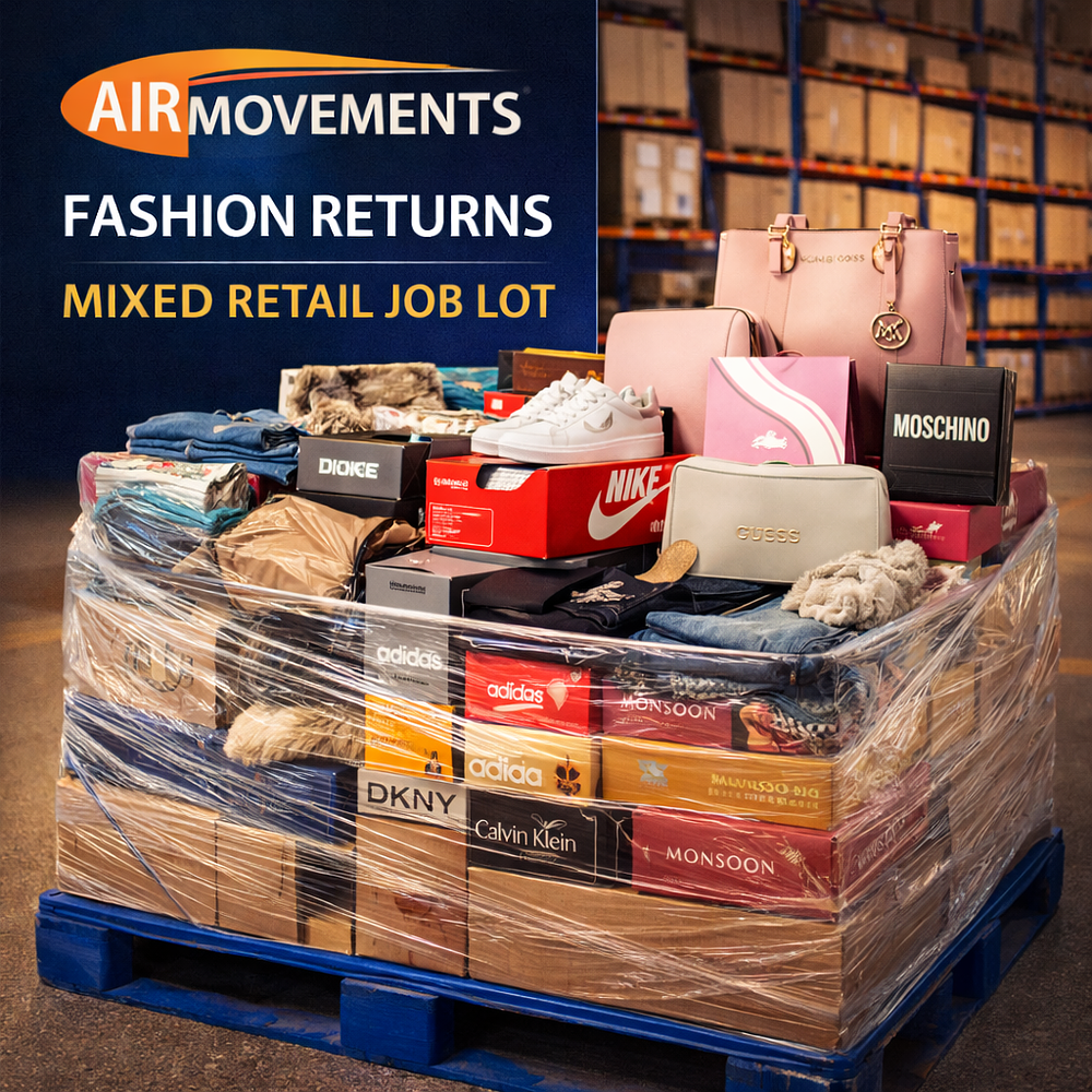 Lot 260: Air Movements – Fashion Returns Mixed Retail Job Lot.