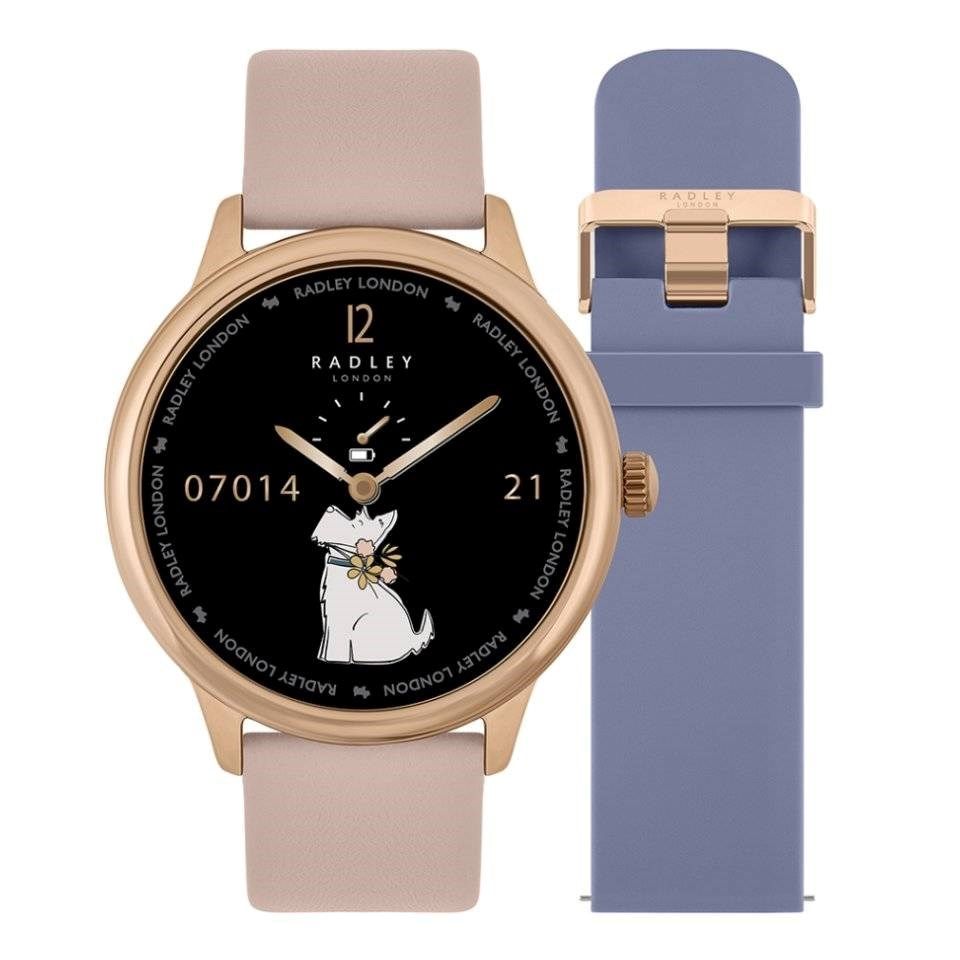 Lot 286: Radley Walkies 31mm Pistachio Leather Strap