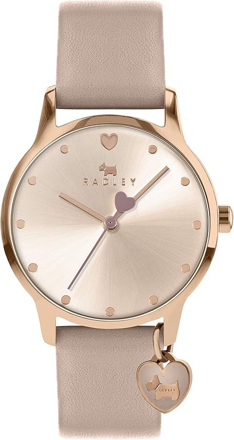 Lot 330: Radley GP 27mm Steel Leather Strap with Charm