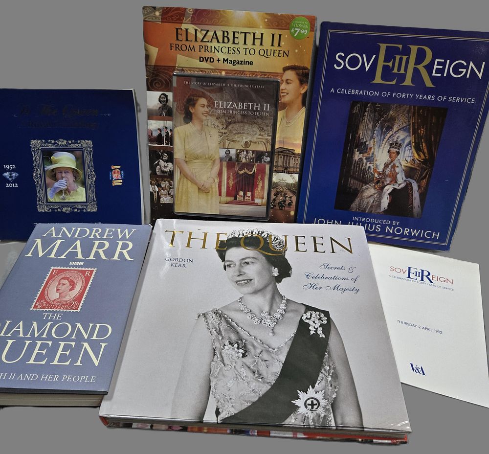 Lot 1271: A collection of notable authors on Royalty inc Andrew Marr