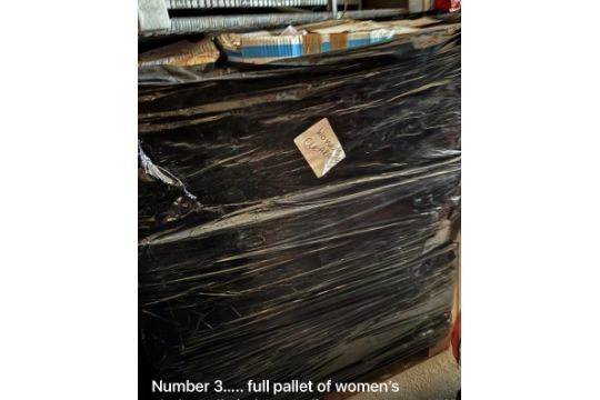 Lot 21: Lot 3 - Full Black Pallet of Women's Clothing - Viral & Trending Fashion Stock