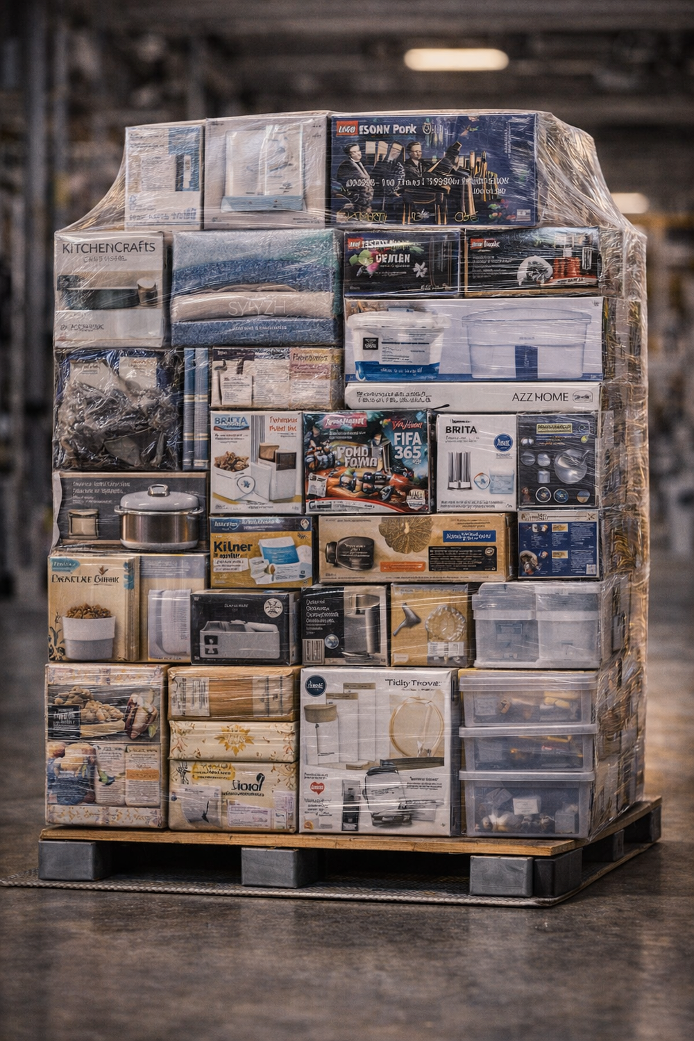 Lot 70: 92 A2Z Home Returns Pallet - Homeware, Lighting, Kitchen & Dcor
