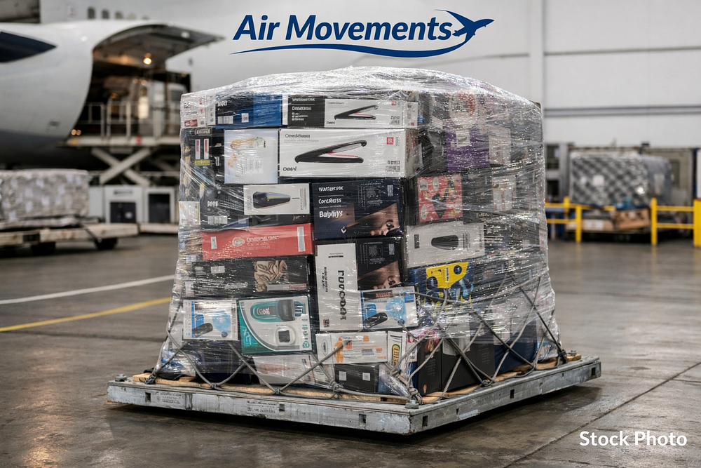Lot 78: AIR MOVEMENTS HIGH STREET LUGGAGE & TRAVEL RETURNS PALLET