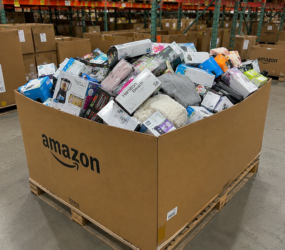 Lot 111: Amazon Customer Returns Pallet/Box - Mixed Tech & Retail Goods