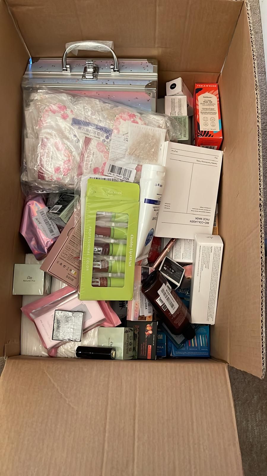 Lot 25: Viral Trending Cosmetics & Beauty Mystery Box 100 150 Mixed Items Ideal for TikTok & WhatNot Sellers