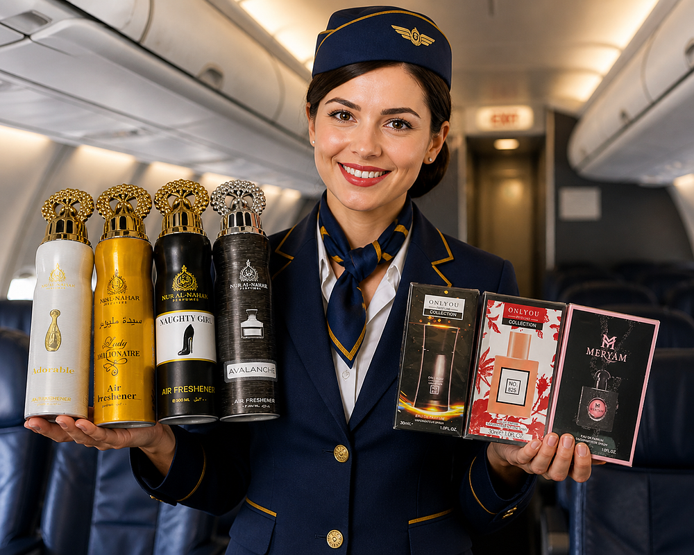 Lot 35: Air MovementsTM Fragrance Clearance Case - 7 Mixed Perfumes & Air Fresheners - Reseller Bundle