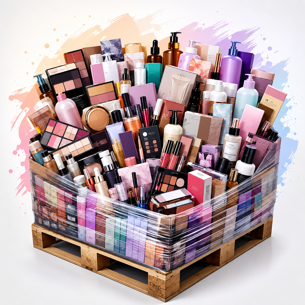 Lot 68: Cosmetics Pallet - Mixed Beauty, Skincare & Resale Stock