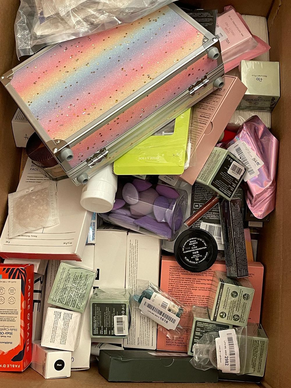 Lot 70: Large Cosmetics Clearance Box - Approx. 100-150 Mixed Items - Ideal for Resellers