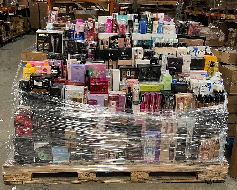 Lot 75: t consists of a high-volume cosmetics pallet containing 1000+ mixed beauty