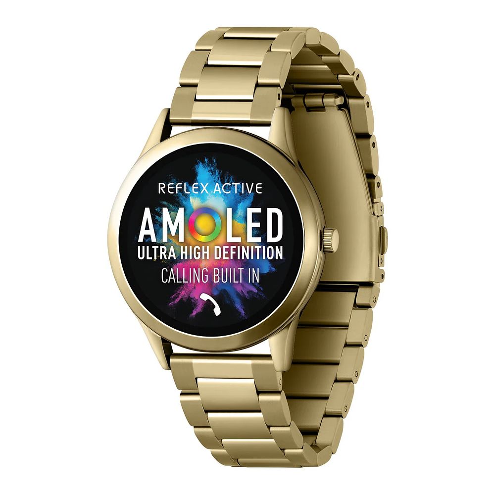 Lot 103: Series 31 Amoled Smart Calling - Gold Bracelet