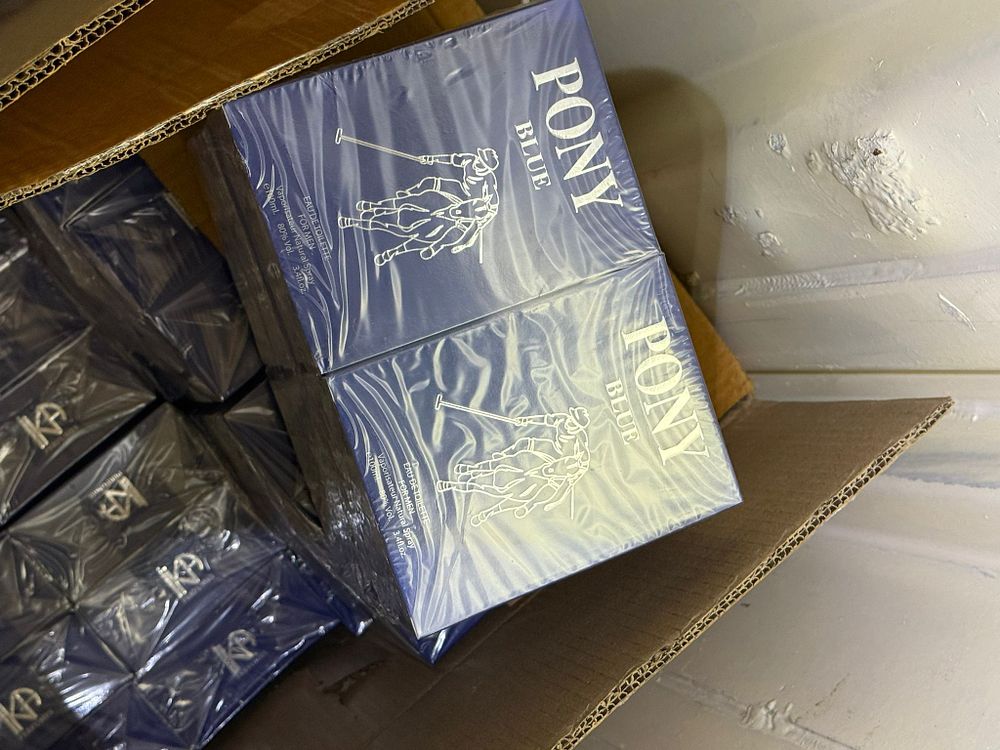 Lot 131: Bulk Box of Pony Blue Eau De Toilette 100ml Inspired Fragrance Sealed Units