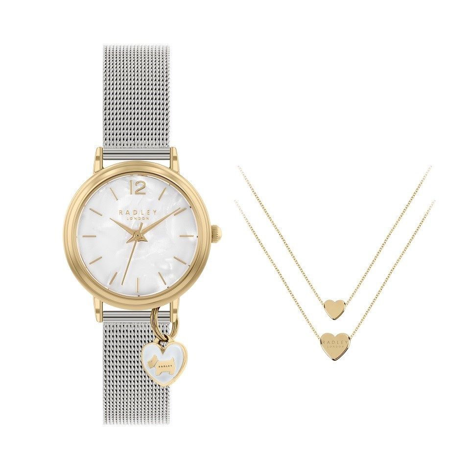 Lot 179: Radley 27mm GP Case S Mesh & Necklace Set- prepacked