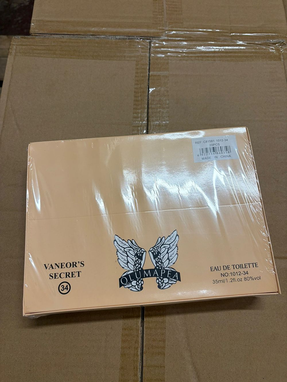 Lot 187: Vaneors Secret Olumapea Eau De Toilette 35ml Gift Set 20 Piece Box Wholesale / Clearance