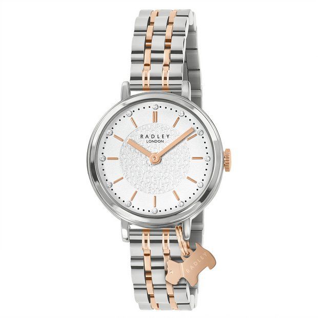 Lot 196: Radley S/GP 26mm Soft Sport SS Bracelet