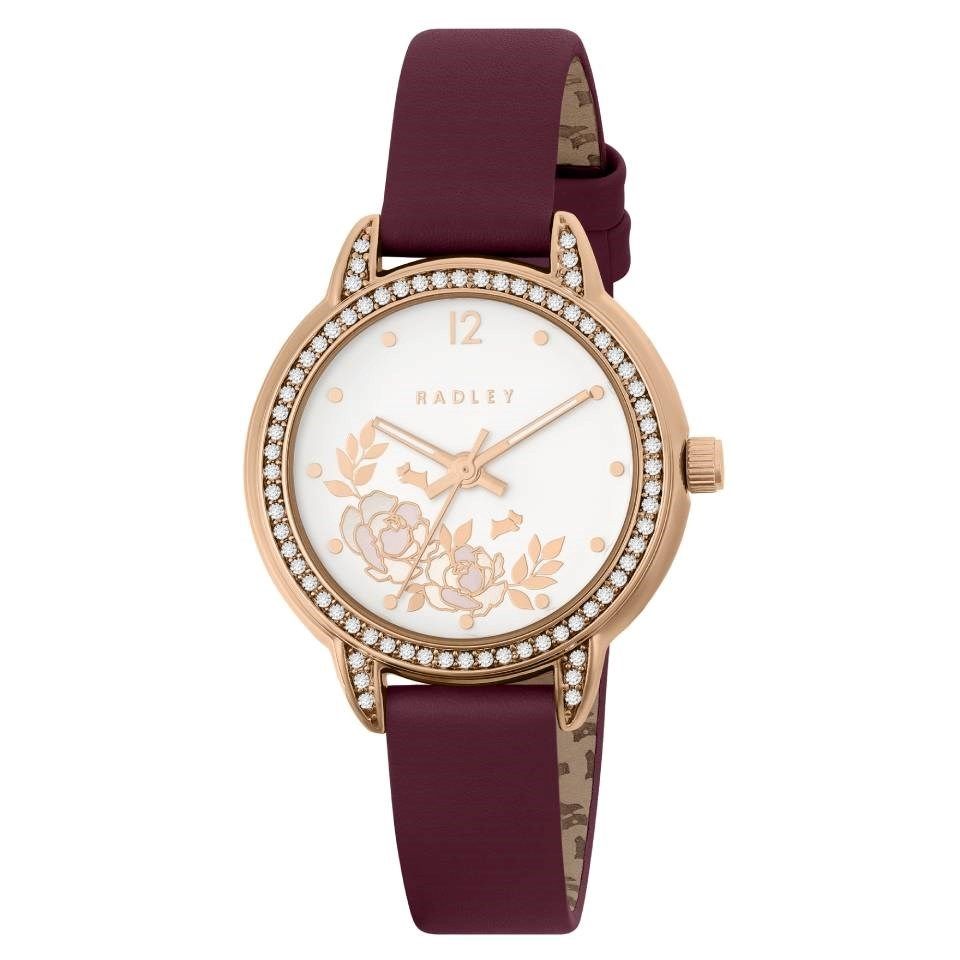 Lot 264: Radley RGP 27mm Carnation Leather Strap with Charm