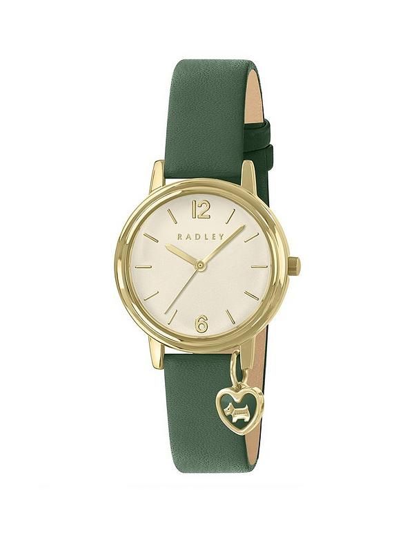 Lot 323: RADLEY RGP 27mm HEART CHARM PORCHINI LEATHER STRAP