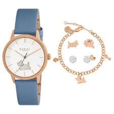 Lot 378: Radley Flamingo Leather Strap 27mm RGP Case and Charm
