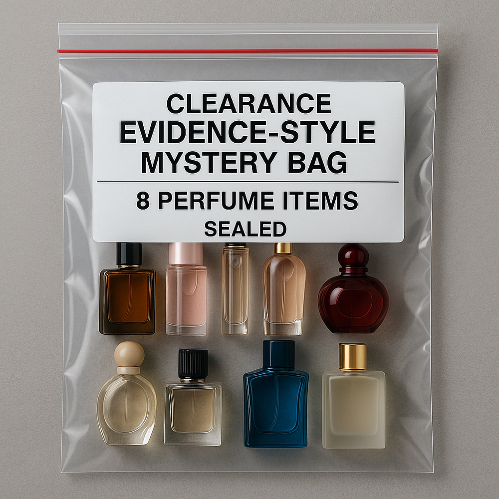Lot 428: Clearance Evidence-Style Mystery Bag Sealed Mixed Items