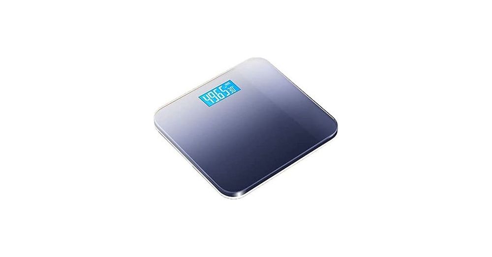 Lot 439: Digital Body Weight Bathroom Scale - Glass Precision Scale With Large Backlit Display