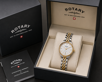 Rotary Ladies Heritage Watch RLB10009/70 - Unused Clearance Stock. Description 
Premium Rotary 