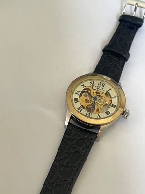 Rotary Men's Skeleton Automatic Two-Tone Wristwatch Ref. GB00110/03. A men's Rotary skeleton 