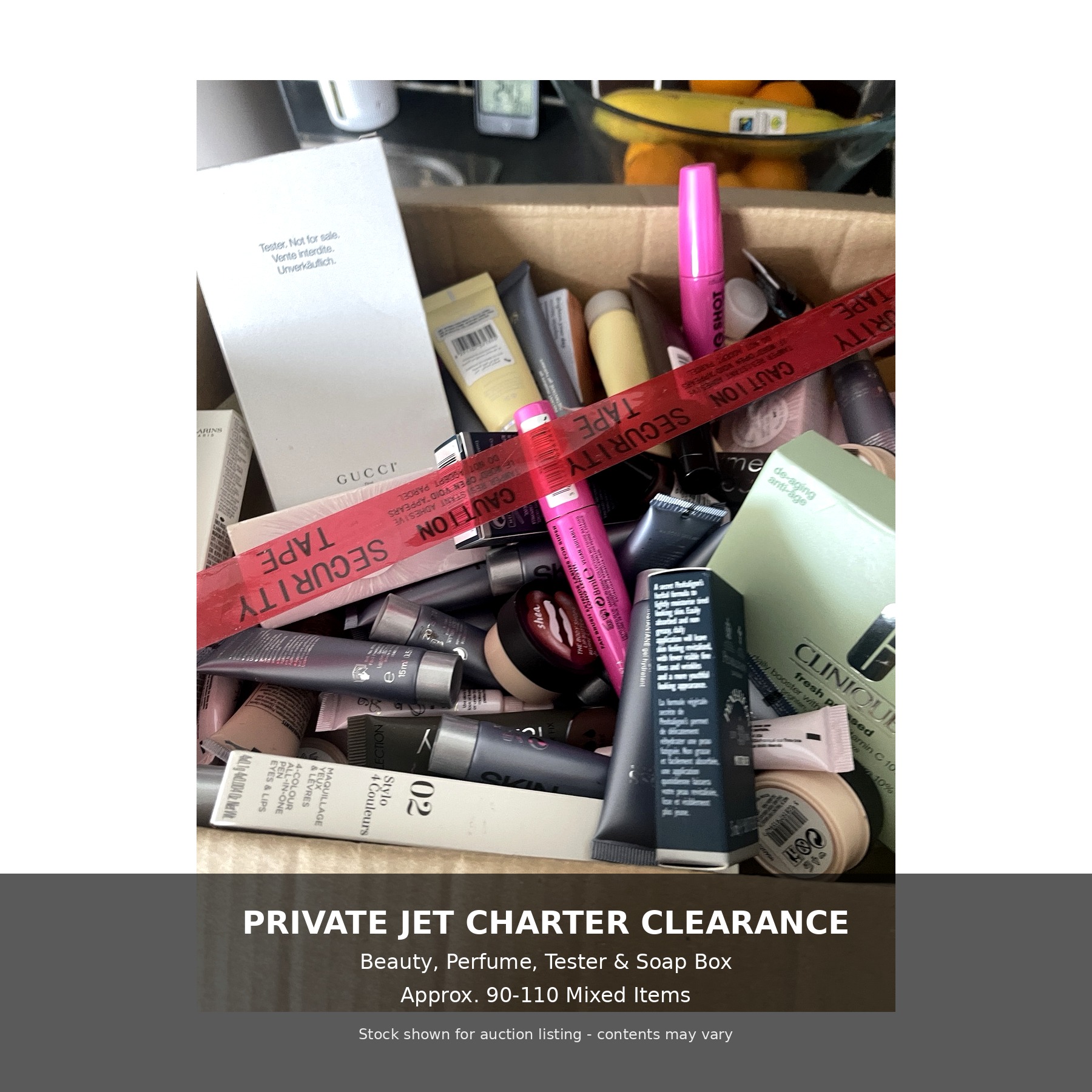 Private Jet Charter Beauty, Perfume & Tester Clearance Box - Approx. 90-110 Items