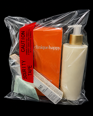 * Air Movements Security-Sealed Premium Beauty Bag – 5 Mixed Branded Items. Air Movements 