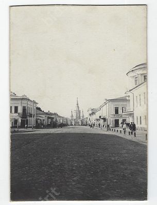 Касимов. Соборная (ныне — Советская) ул., Вознесенский каф. собор. Неизвестный фотограф. 1900-е 