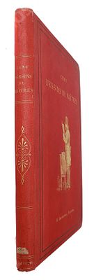 Сто рисунков мастеров, воспроизведенных в виде факсимиле. Париж : H. Launette, 1885. Размер -