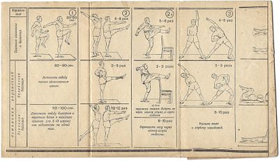 Индивидуальная гимнастика на каждый день. Наставление для командного и начальствующего состава 