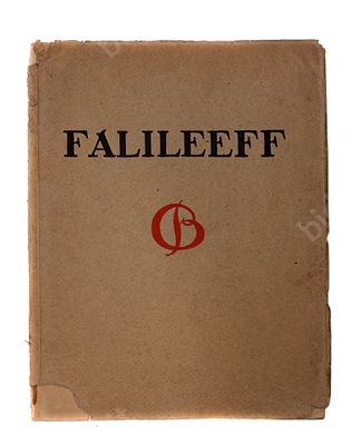 Романов Н. В. Фалилеев. На англ. яз. [Romanoff N. V. Falileeff]. М.-Петроград: Госиздат, 1923. 