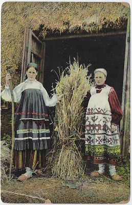 Русские типы. Последний-сноп - Обжинки. Открытое письмо. 1911 г.