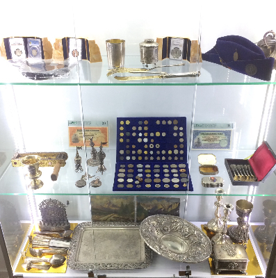 AUCTIONDROME | מכירה  6 | מכירה מקוונת של מטבעות , שטרות , מדליות , סמלים , כלי כסף