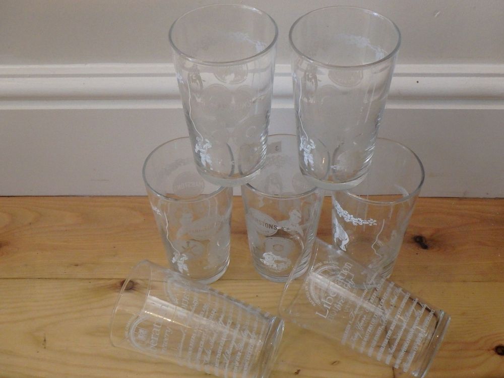 Lot 13: Collection of ½ pint Marston Brewery Glasses and...