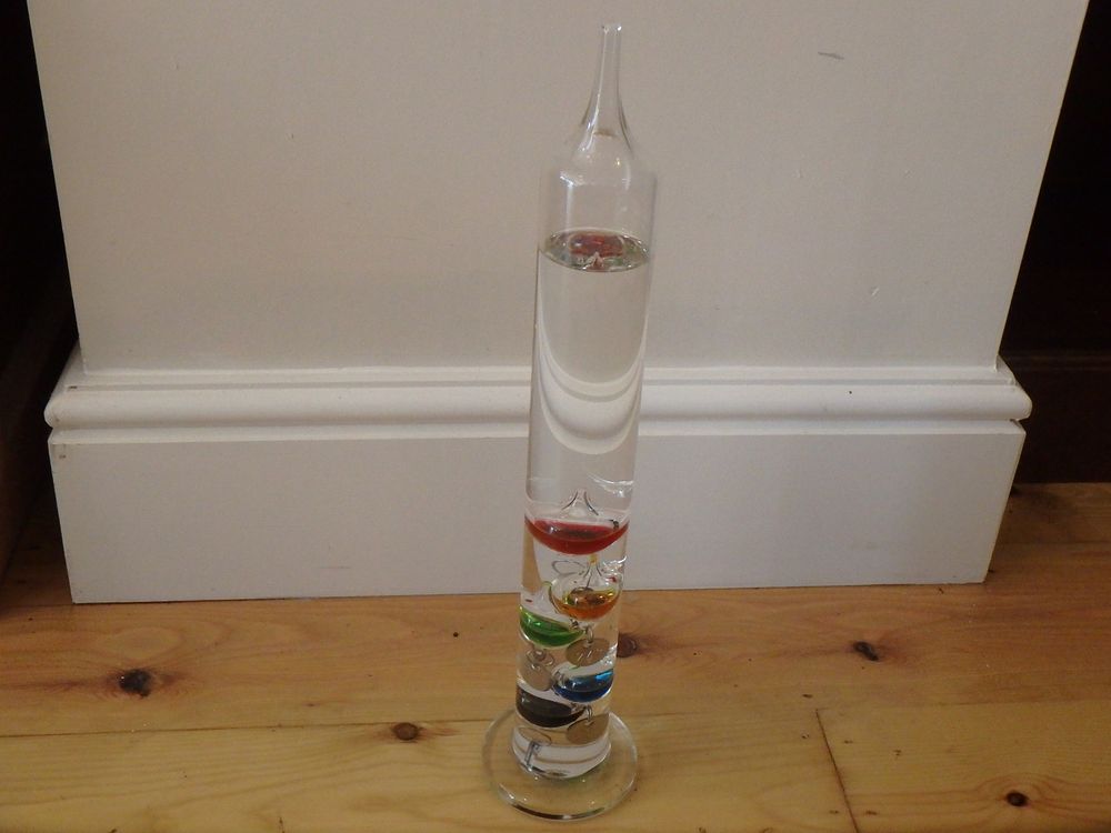Lot 23: Widdel Bingham Galileo Thermometer