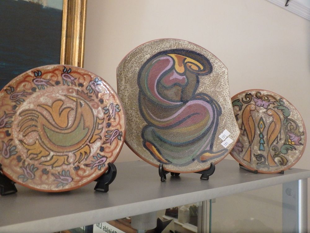 Lot 63: Vintage Hand Painted Plates