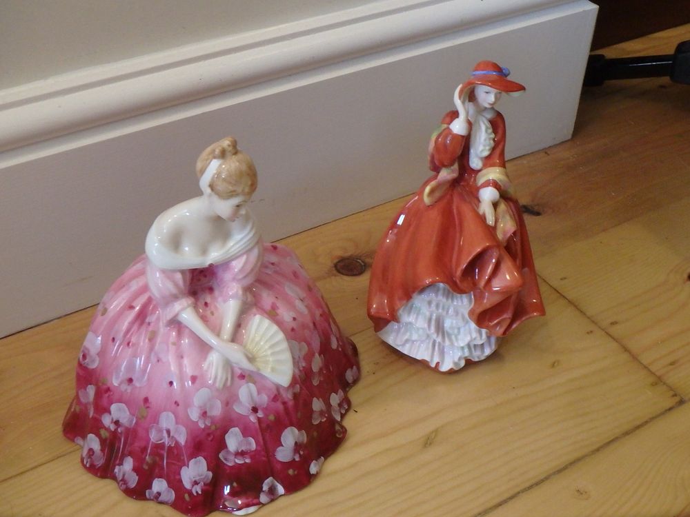 Lot 70: Two Royal Daulton Figurines