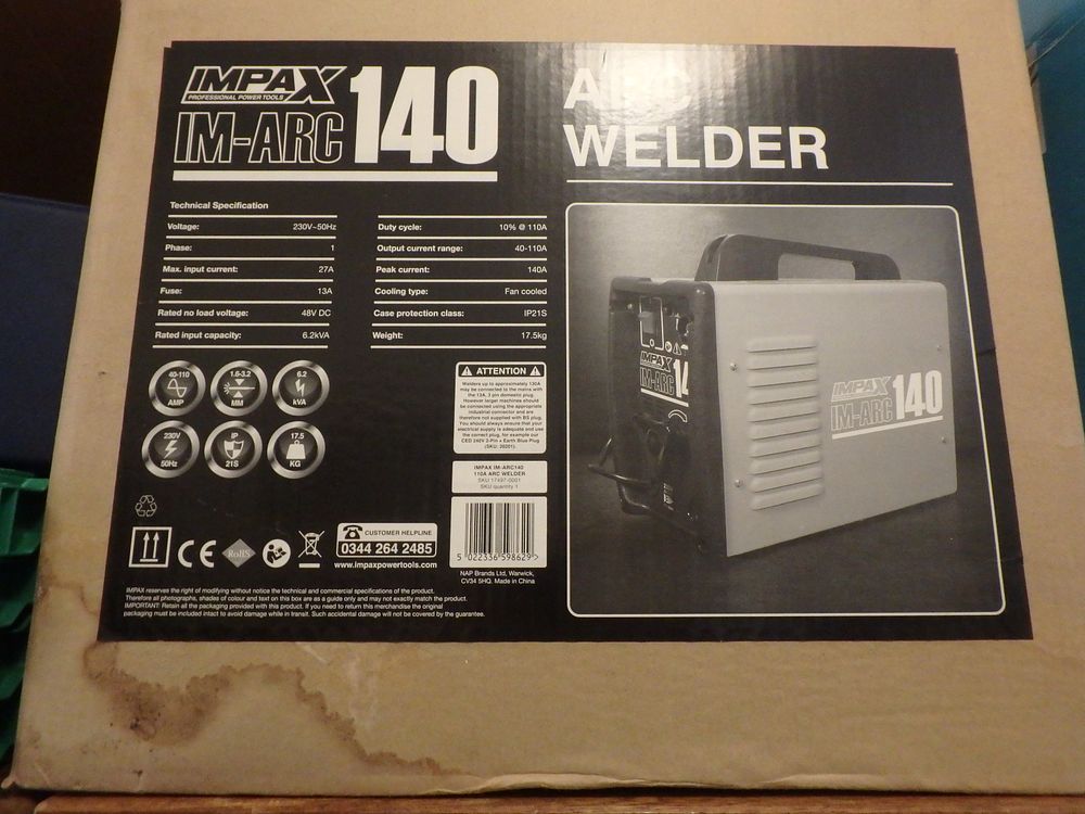 Lot 517: Impax Arc Welder