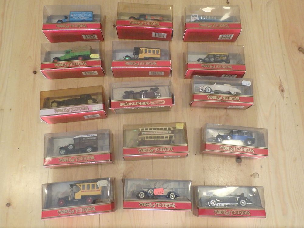 Lot 537: 20 Matchbox models of Yesteryears