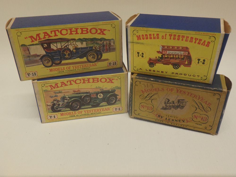 Lot 549: 4 Matchbox models of yesteryears
