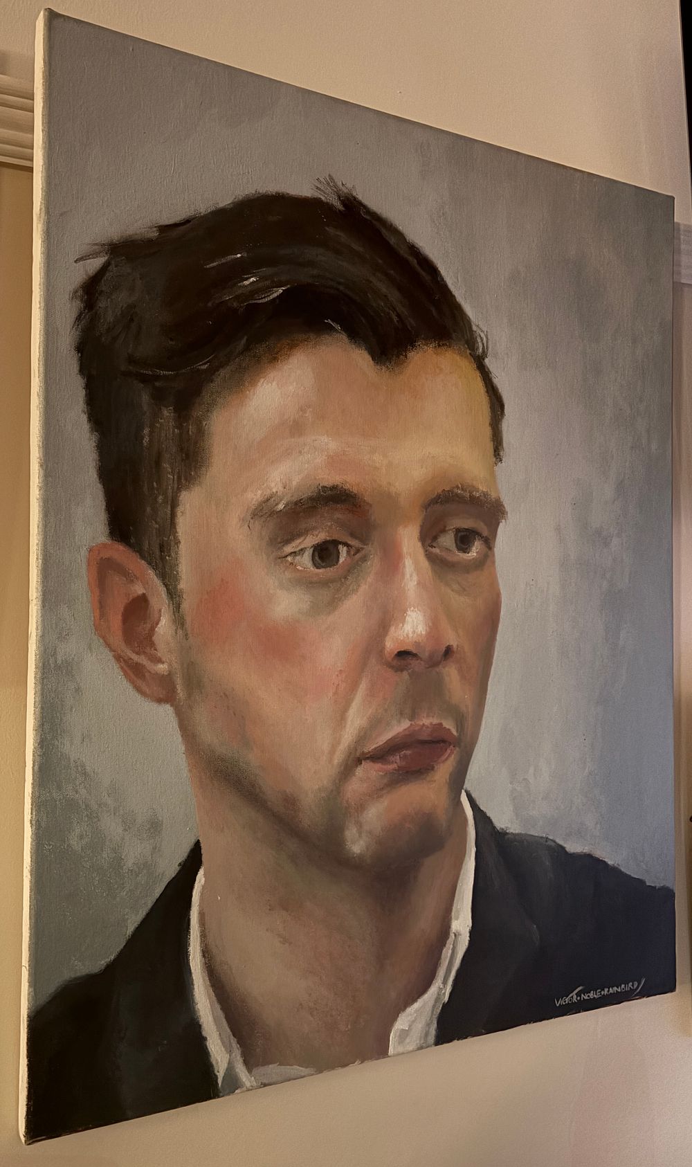 Lot 47: Stage Prop " Self Portrait" from the Victor Noble Rainbird Play